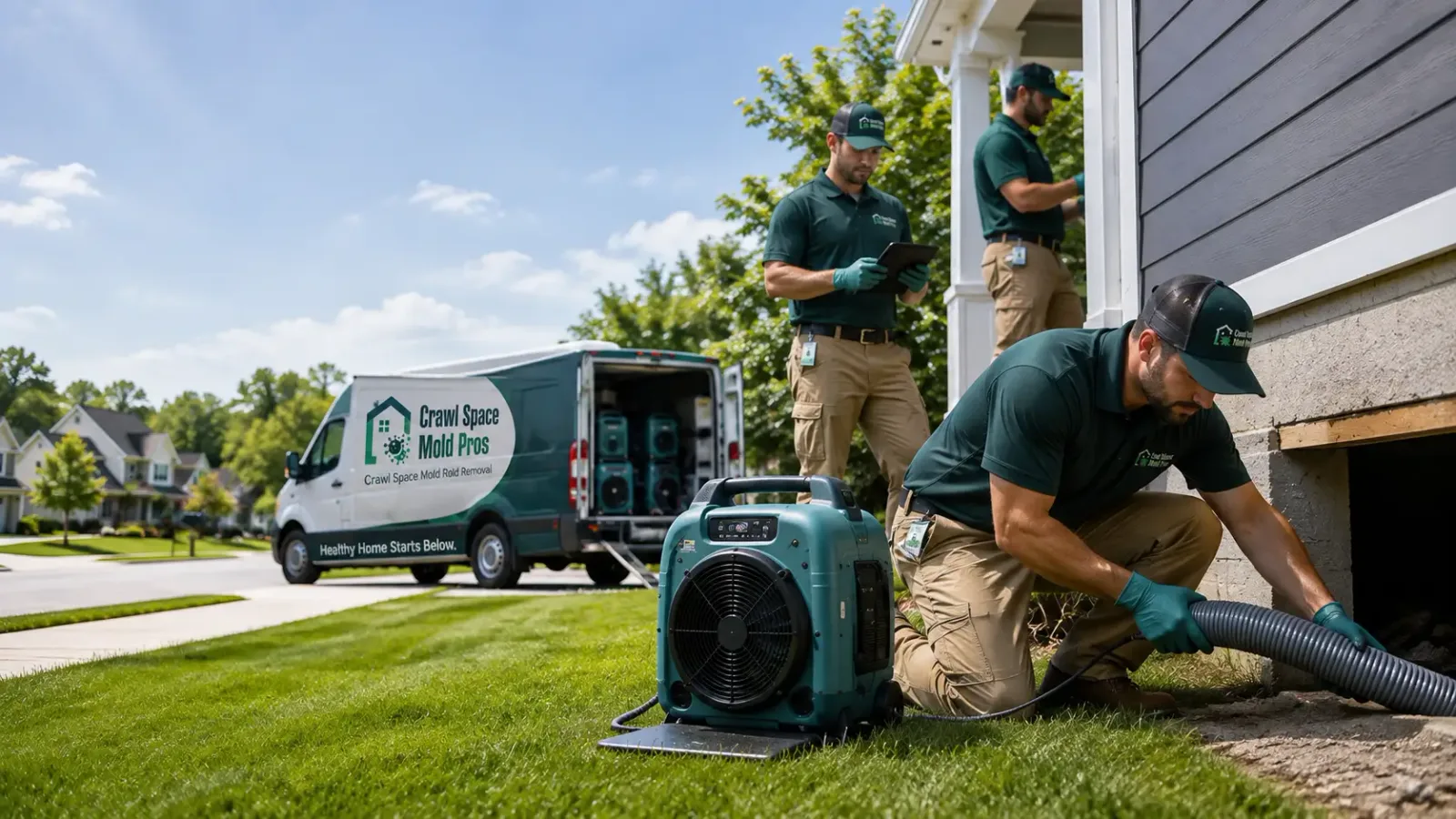 Crawl Space Mold Removal in Mount Holly, NJ